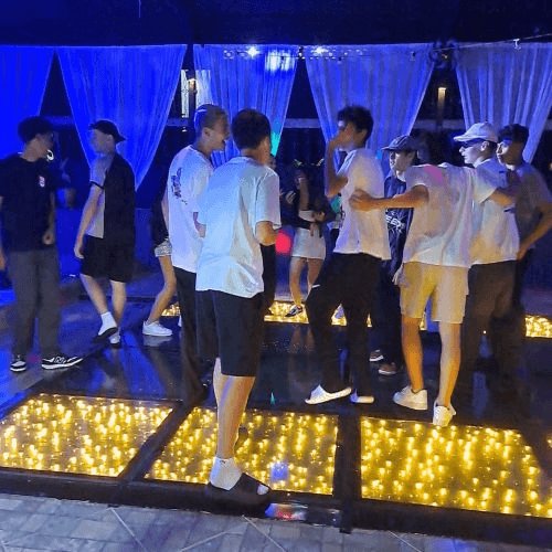 A festa que continua além do horário