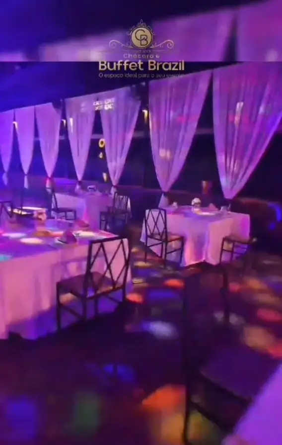 Festa de 15 anos na Chácara e Buffet Brazil